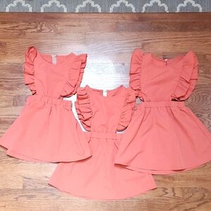 3 girls dresses (sold as set)